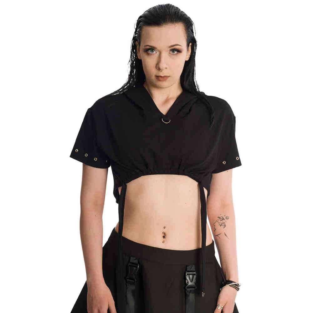 Banned - CULT Sweat à capuche - Noir